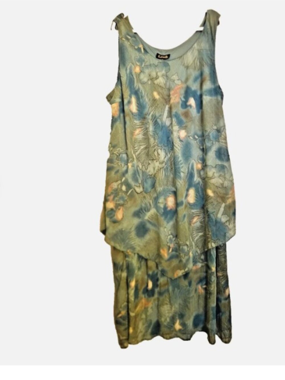 Prom? Plus Size Sleeveless Blouson Dress--See 2nd pic for real color